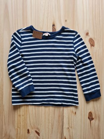 T-shirt épais / sweat leger Marinière Orchestra 6 ans