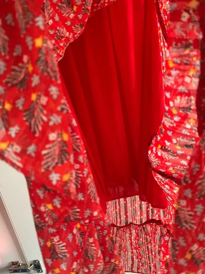 Robe rouge Naf Naf - photo numéro 4