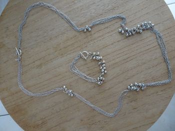 Parure collier + bracelet