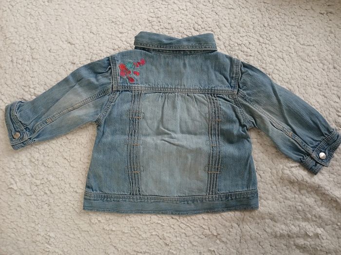 Veste en jean fille taille 12 mois - photo numéro 2