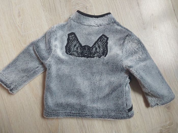 gilet zippé bébé garçon taille 3mois - photo numéro 3