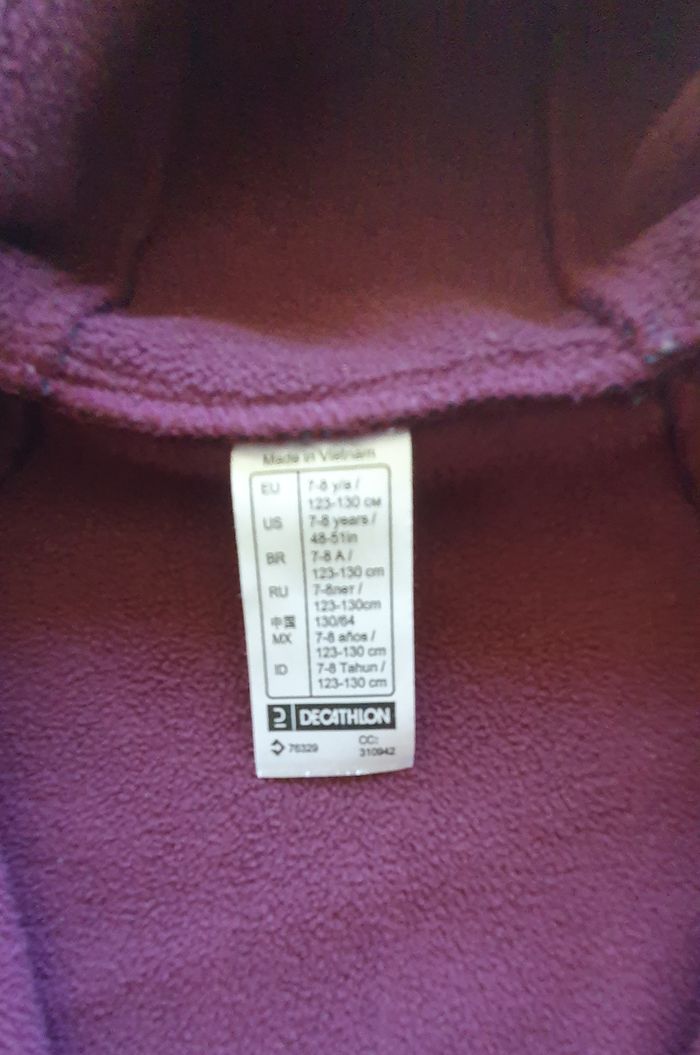 Veste de randonnée Décathlon 7/8 ans - photo numéro 5