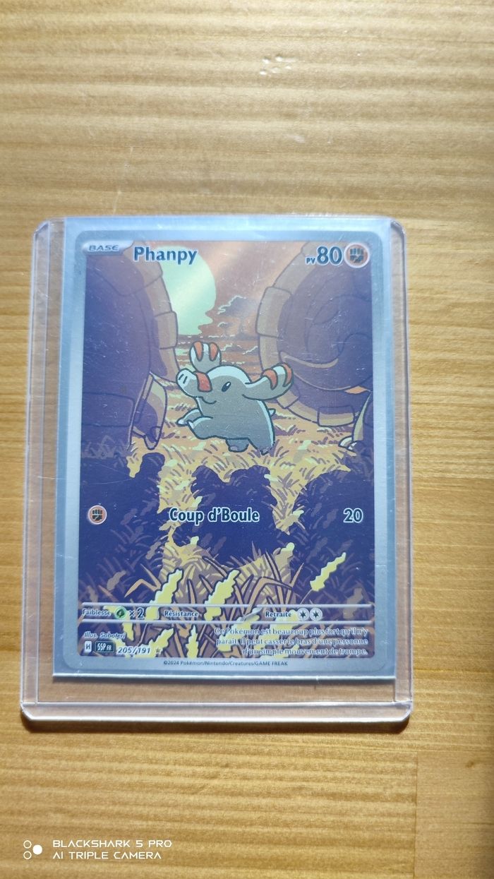 Phanpy 205/191 EV08 Étincelles déferlantes - photo numéro 3