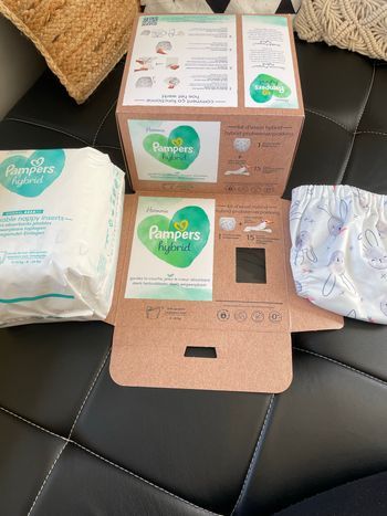 Couches Pampers hybrid