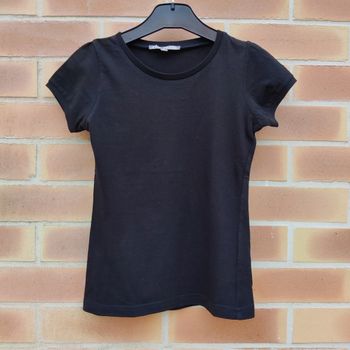T-shirt fille 8 ans noir Vinyl Fraise neuf