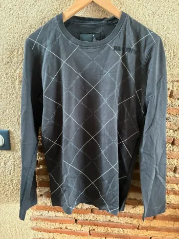 Teeshirt manche longue gris