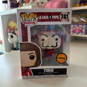 Funko pop la casa de papel tokio limited edition chase