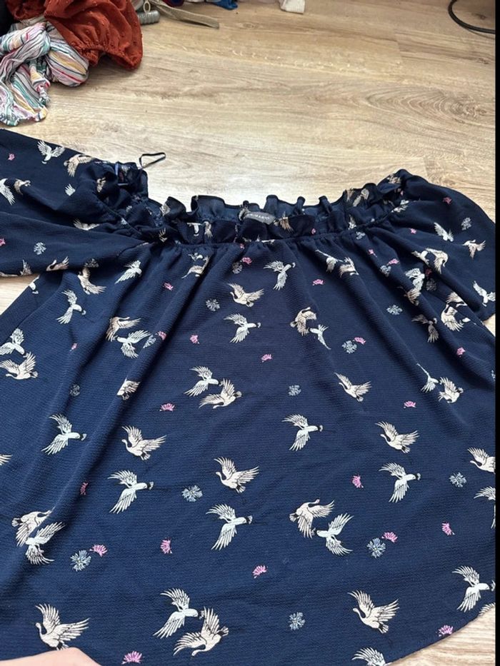 T-shirt bleu marine Primark taille 46 - photo numéro 3