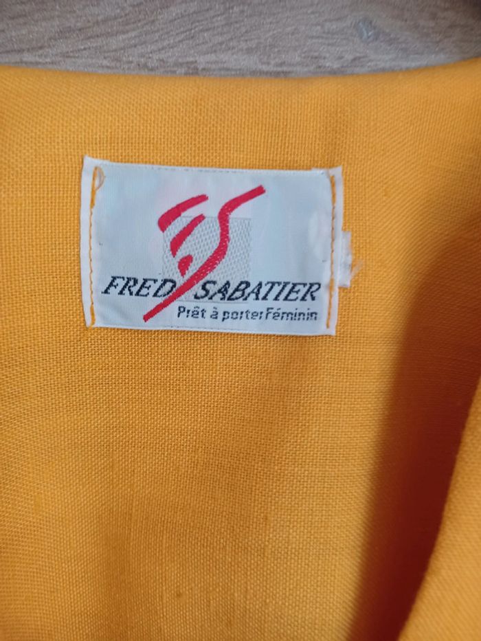 Veste blazer canari taille 42 fred sabatier - photo numéro 3