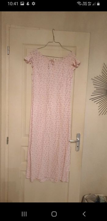 robe longue rose d'été