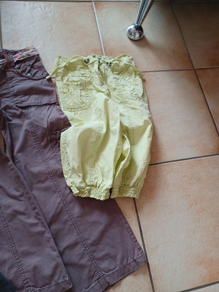 Lot pantalons et pantacourt 6 ans - photo numéro 4