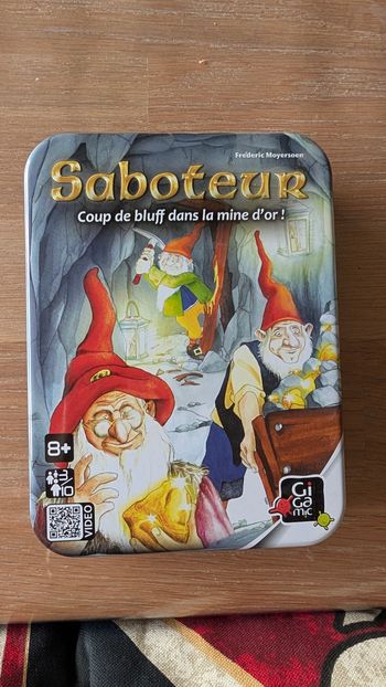 Jeu de société le saboteur 