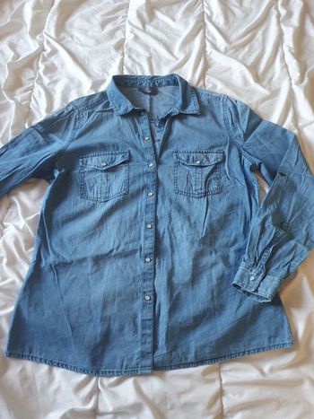 chemise en jean yessica sans étiquette