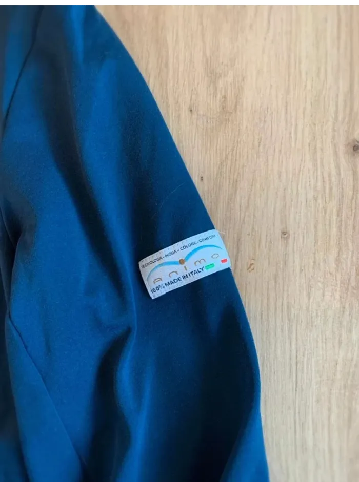 Veste  de Concours d’Équitation  Animo, Bleu  Marine, Taille  34 / XS,  Made in  Italy - photo numéro 3