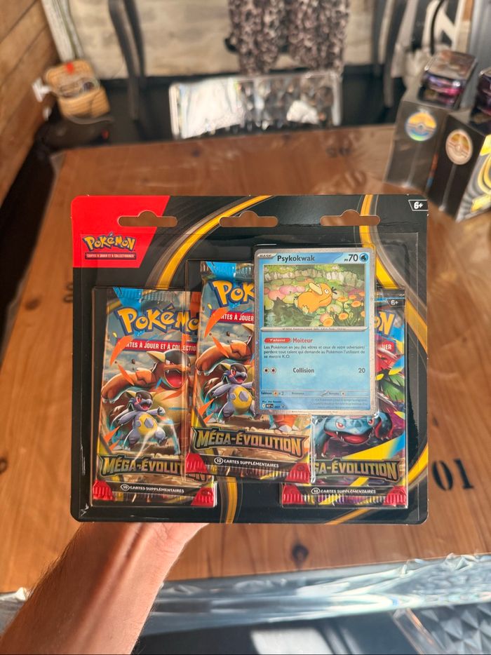 Lot 2 tripack Pokémon Mega-Evolution ME1 - photo numéro 8