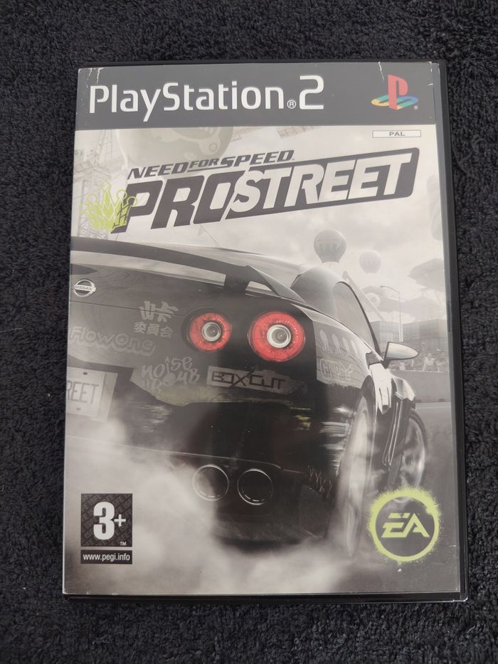 Boitier  Need for speed Pro street ps2 - photo numéro 2