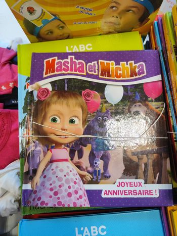 Livres Macha et Michka