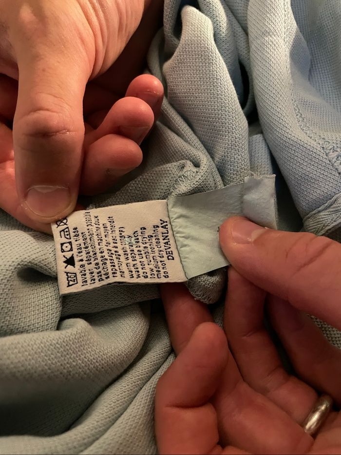 Polo Lacoste bleu - photo numéro 4