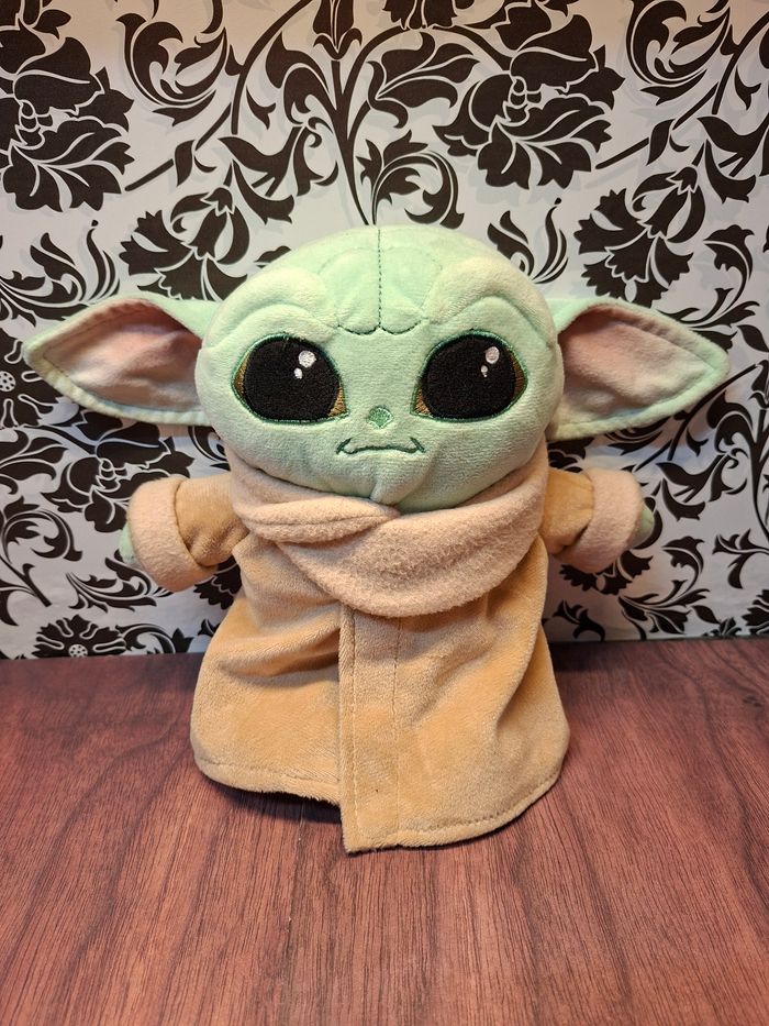 Peluche star wars grogu bébé yoda