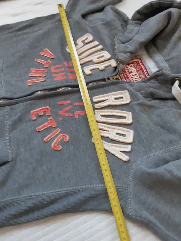 Gilet zippé à capuche Superdry T40 - photo numéro 11