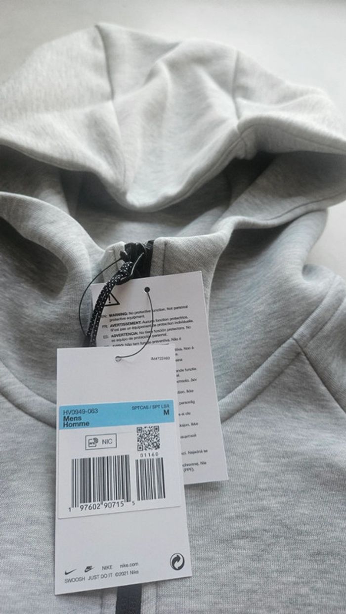 Nike Sweat à capuche Tech Fleece Homme - photo numéro 9