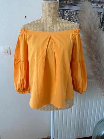 Blouse orange