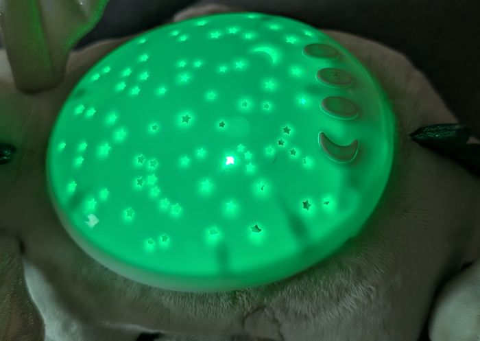 Peluche veilleuse projecteur d'étoiles Dragon - photo numéro 6