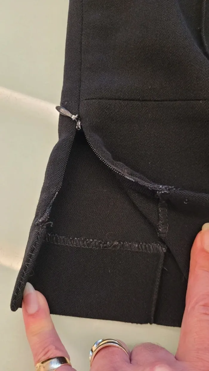 Pantalon de tailleur 44% laine - photo numéro 3
