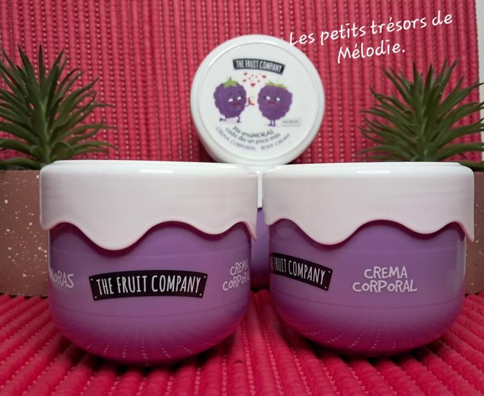 Créme pour le corps The Fruit Company a la Mûre Vegan - photo numéro 2