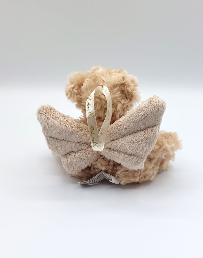 Petite peluche ours ailes d’ange BUKOWSKI beige doudou de collection environ 15 cm - photo numéro 4