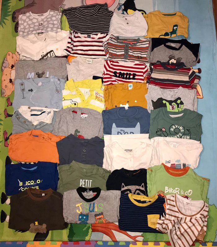 Lot de 32 vêtements