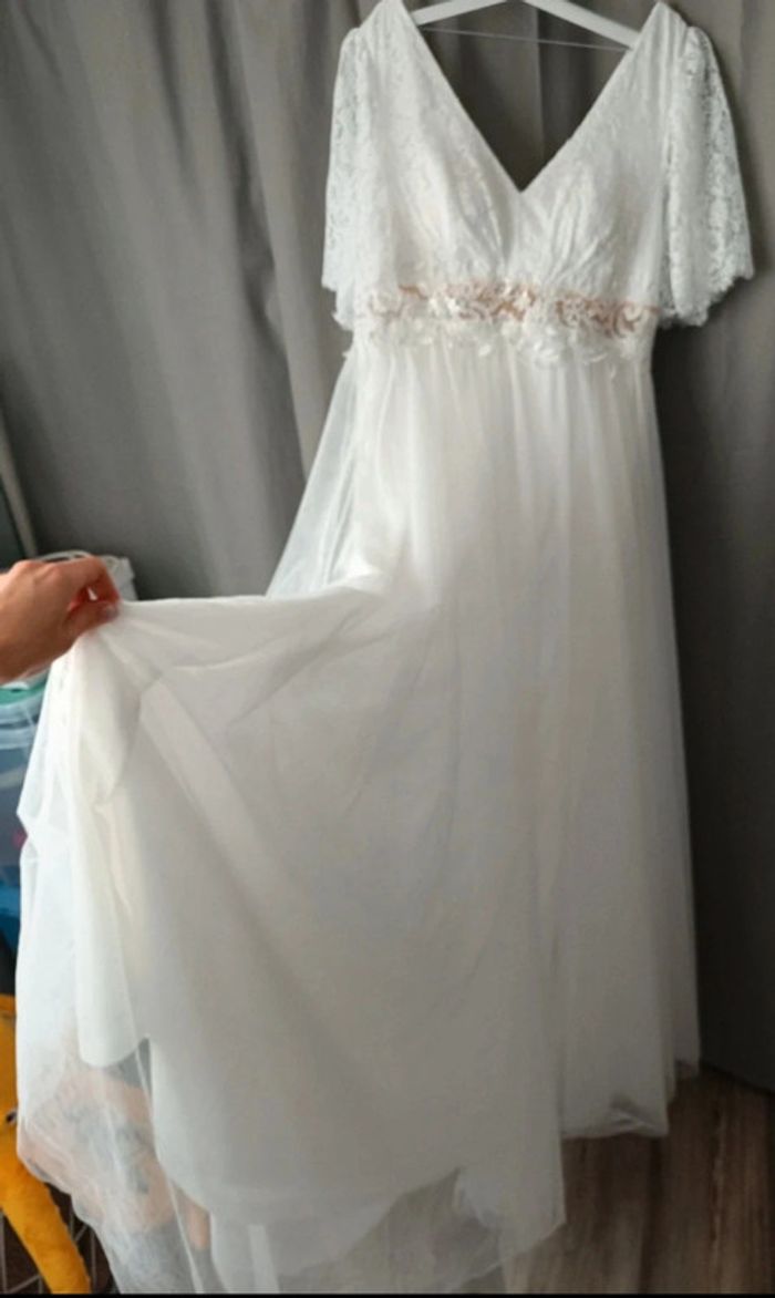 Robe de mariée taille L 40/42 - photo numéro 6