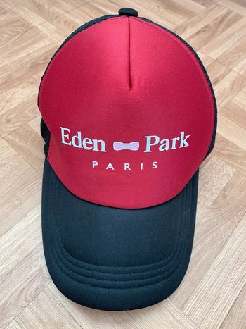 Casquette rouge bordeaux Eden Park