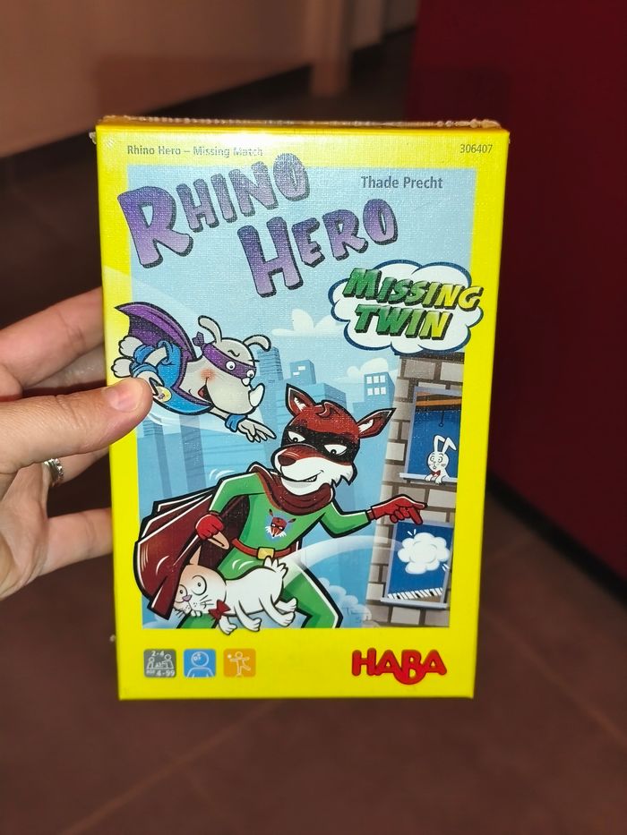 Jeu Rhino Hero Haba