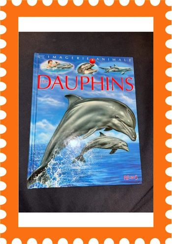Livre pour enfants l imagerie animale fleurus les dauphins