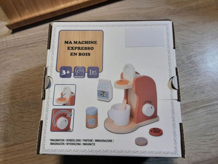 Machine a café express en bois - photo numéro 3
