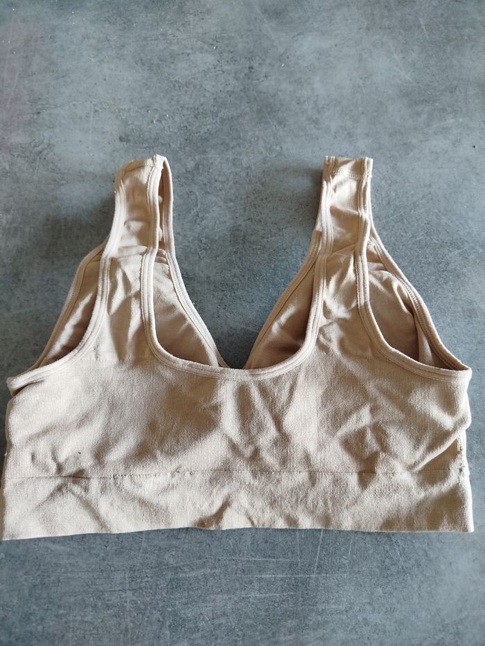 Brassière femme beige neuve - photo numéro 2