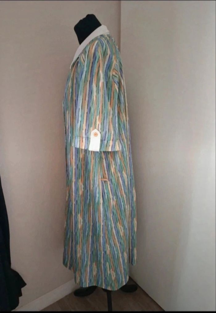 Robe chemise vintage Damart 54 - photo numéro 3