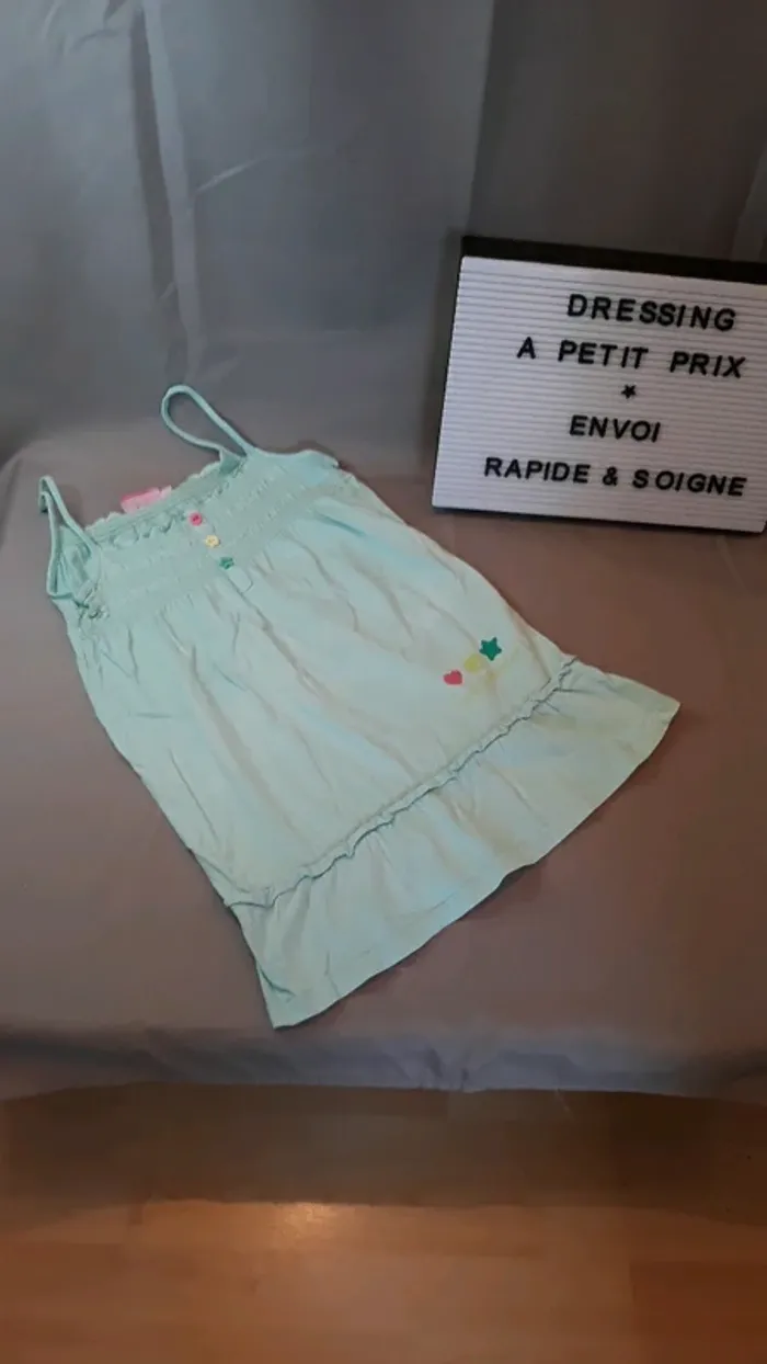 Robe à bretelles 4 ans