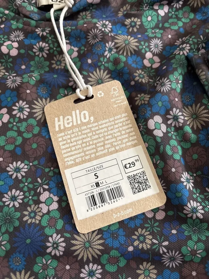 Robe fleurie à doublure BZB - photo numéro 3