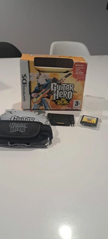 Jeu NDS Guitar Hero on tour Complet