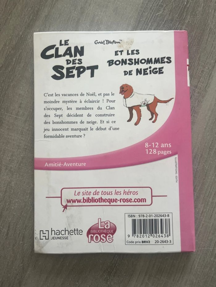 Livre le clan des sept - photo numéro 2