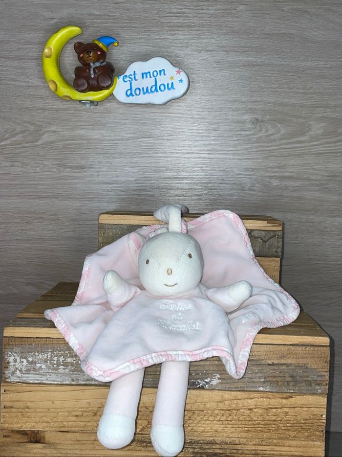 TC124 doudou lapin 🐰 tartine et chocolat