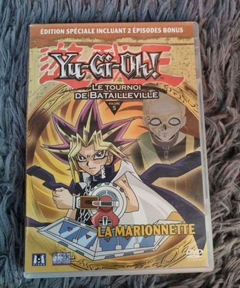 Dvd Yu-Gi-Oh! (Le Tournoi De Batailleville) volume 5 la marionnette