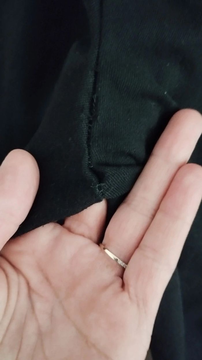 Pantalon Chino noir bande blanc côtés Trafaluc TXS - photo numéro 9