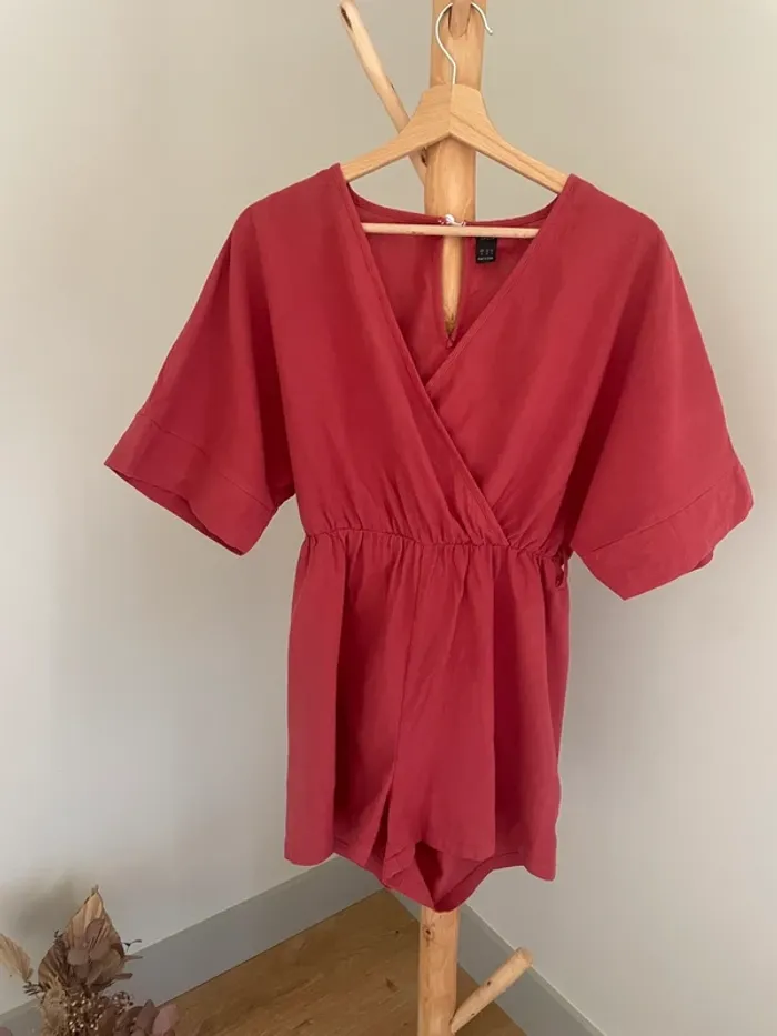 Combinaison short fluide été femme - photo numéro 2