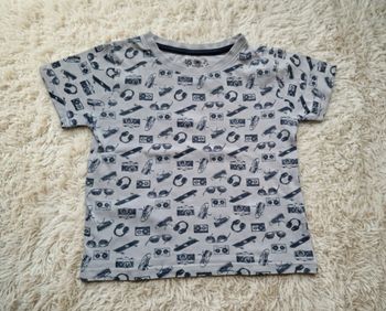 🛹 T-shirt motifs Vintage & Skate - Essentiel (U) - 3 ans