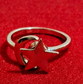 Bague étoile lune 🌙 🌟 anti stresse