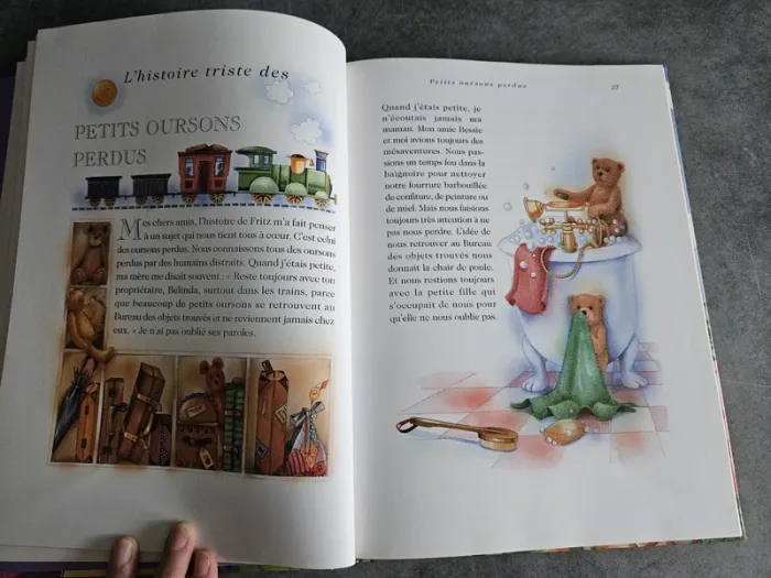 Livre "Histoires merveilleuses" pour les tout-petits / enfants "Les oursons" de Nicola Baxter - photo numéro 5