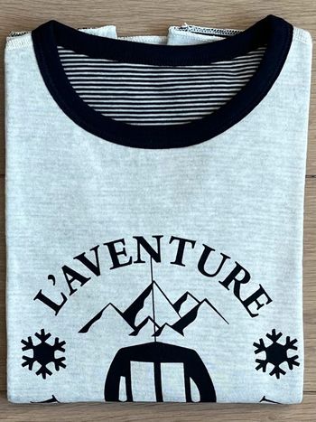 T-shirt en tubique réversible Petit bateau T-8 ans